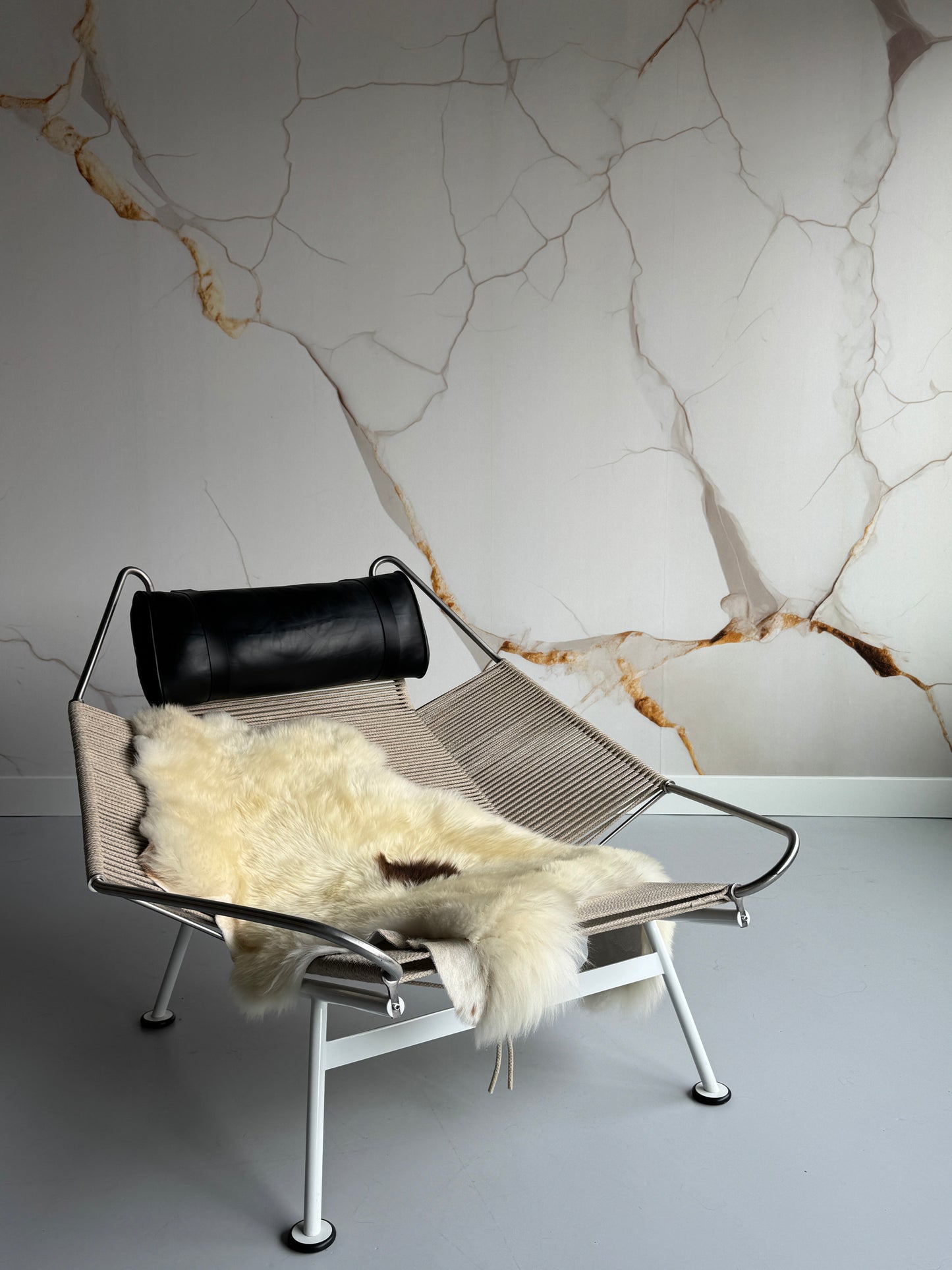 ONE OF A KIND Welsh Single Brown Spot Sheepskin