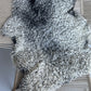 ONE OF A KIND Light Grey Medium  Wool Gotland Sheepskin
