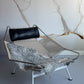 ONE OF A KIND Narrow Light Grey Medium Wool Gotland Sheepskin