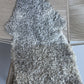 ONE OF A KIND Narrow Light Grey Medium Wool Gotland Sheepskin
