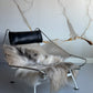 ONE OF A KIND Light Natural Grey Icelandic Sheepskin