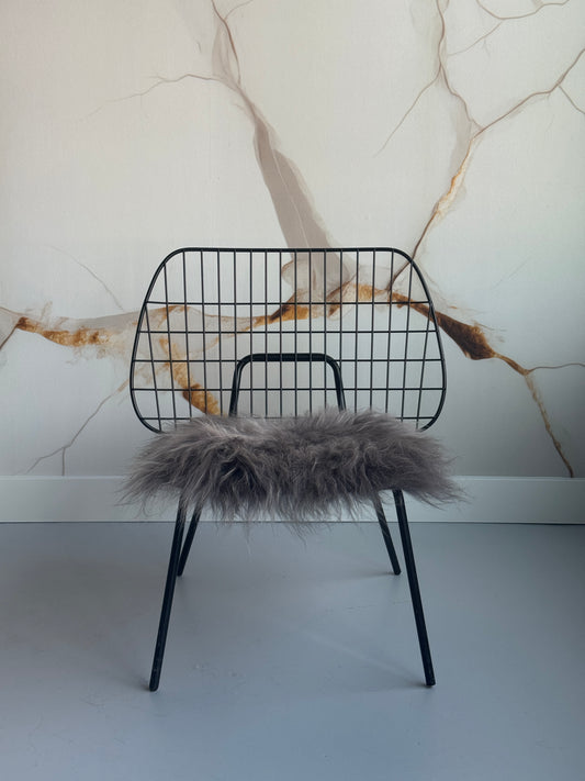 B Grade Mineral Icelandic Sheepskin Chair Pad