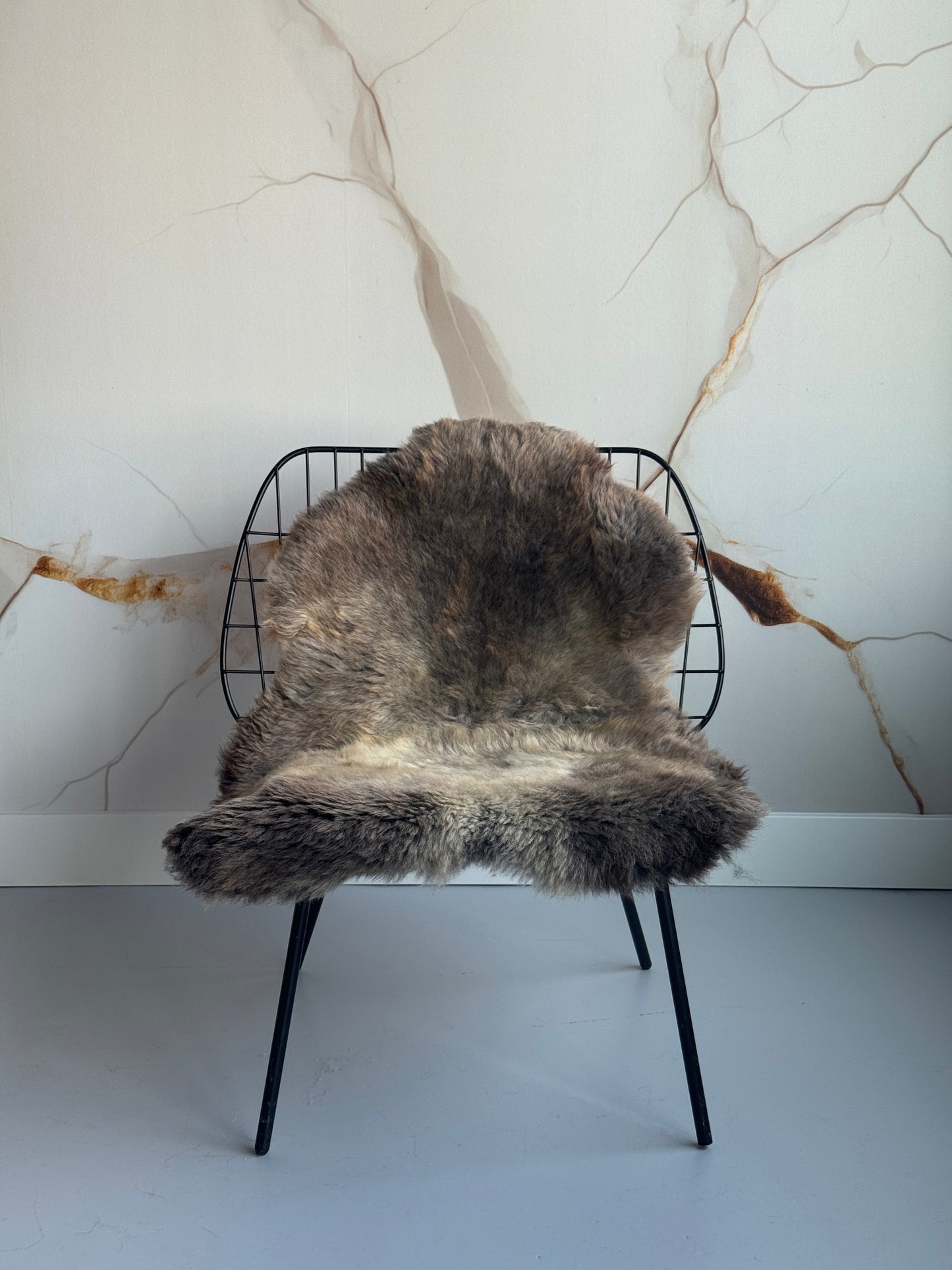 B Grade Blend Dark Welsh Sheepskin