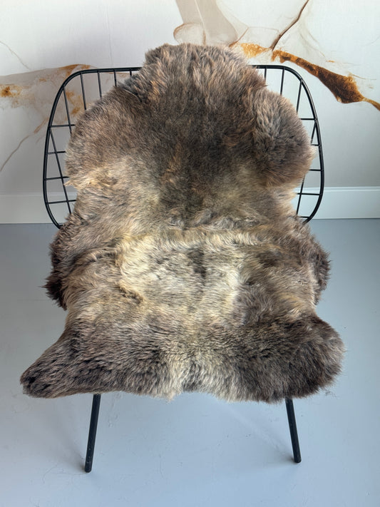 B Grade Blend Dark Welsh Sheepskin