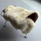 Unique Single Spotted Welsh Sheepskin
