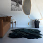 Bottle Green Sheepskin Rug