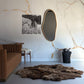 Brown Sheepskin Rug