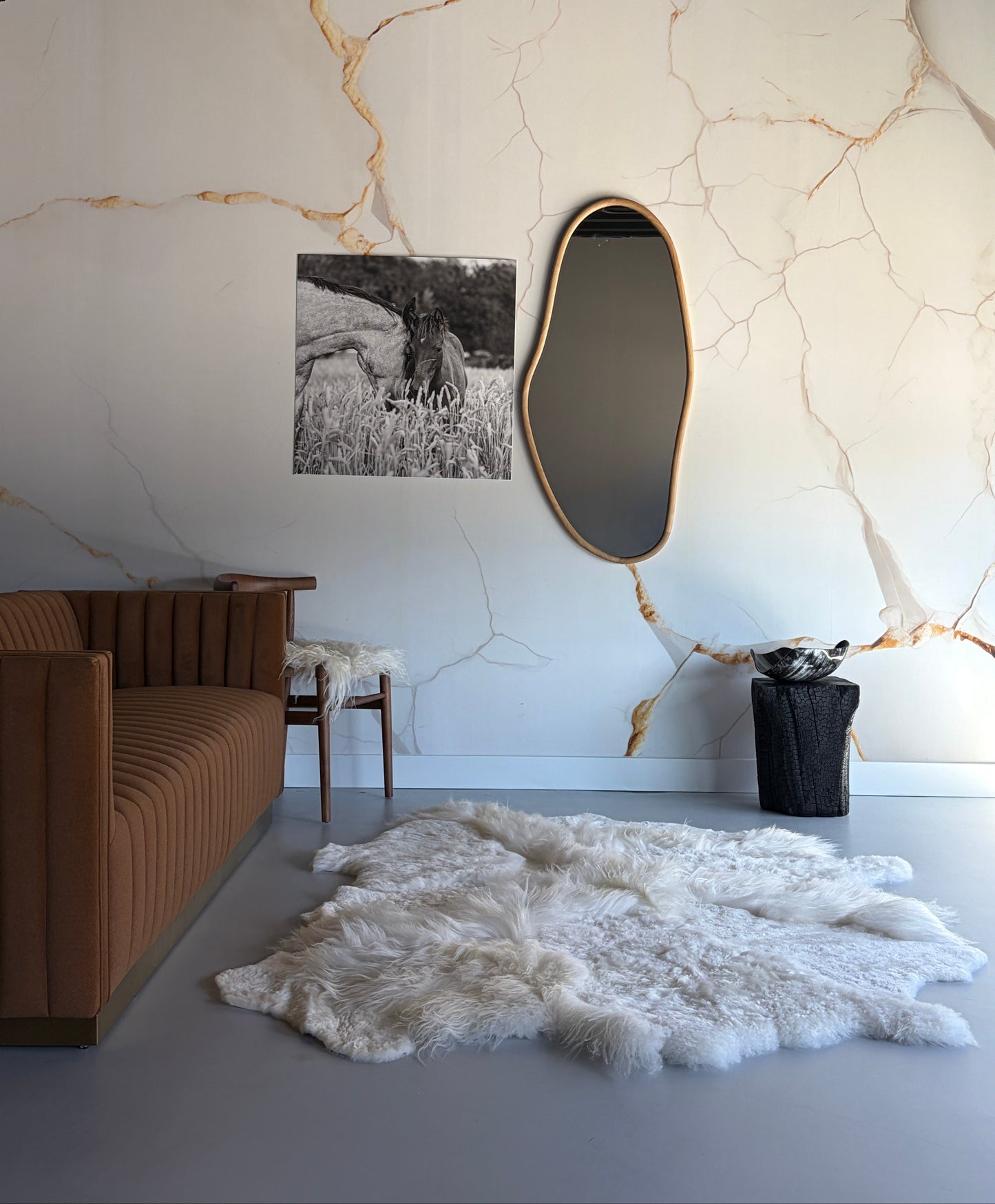 White/Cream Sheepskin Rug