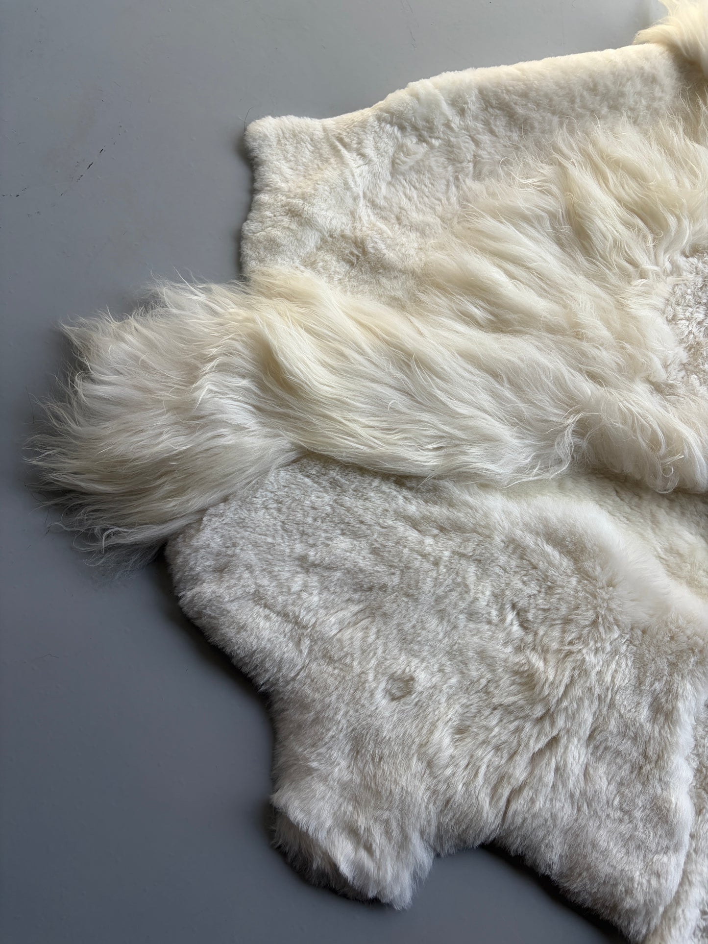 White/Cream Sheepskin Rug