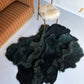 Bottle Green Sheepskin Rug