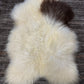 ONE OF THE KIND Icelandic Spotted Random Brown and White Sheepskin