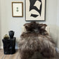 ONE OF THE KIND Icelandic Rusty Grey Sheepskin