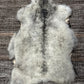 ONE OF THE KIND Small Icelandic Shorn Black and White Sheepskin