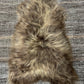 ONE OF THE KIND Small Icelandic Dark Brown Sheepskin