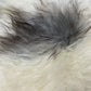 ONE OF THE KIND Icelandic Spotted Random Grey and White Sheepskin