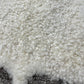 XL White Medium Wool Gotland Sheepskin - RARE