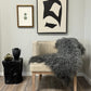 ONE OF THE KIND Gotland Grey Medium Wool Sheepskin