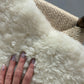 Ultrashorn White Icelandic Sheepskin