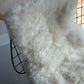 B Grade Shorn White Icelandic Sheepskin