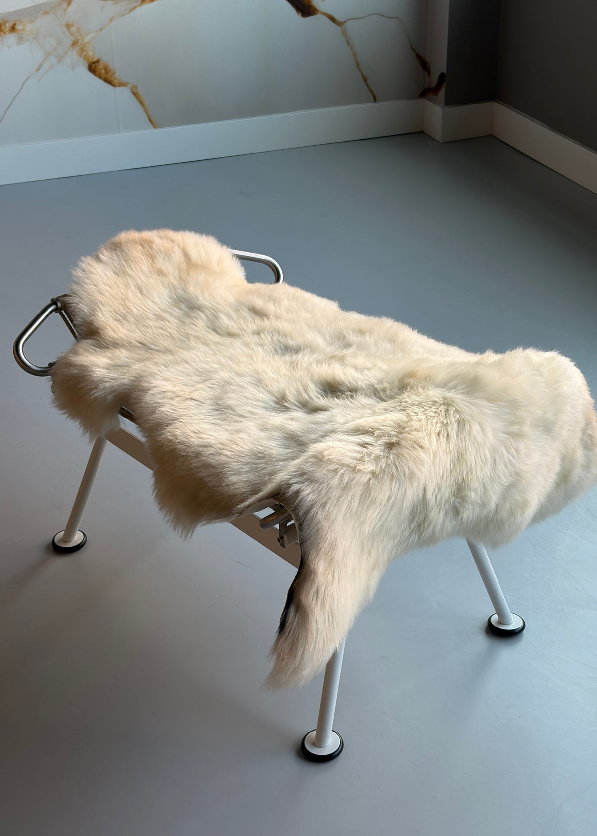 Unique "I Am Not White" Welsh Sheepskin