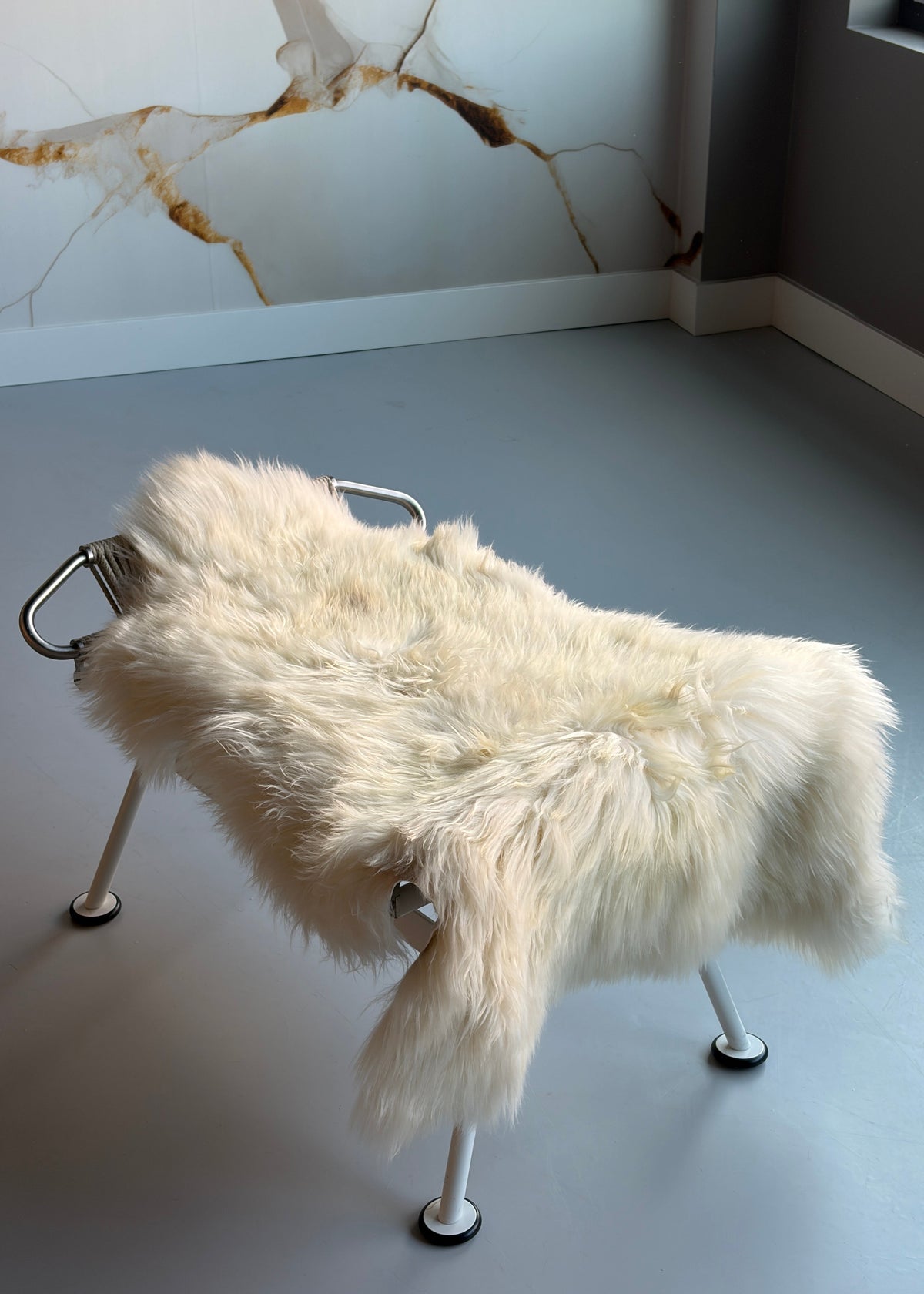 Unique "I Am Not White" Welsh Sheepskin