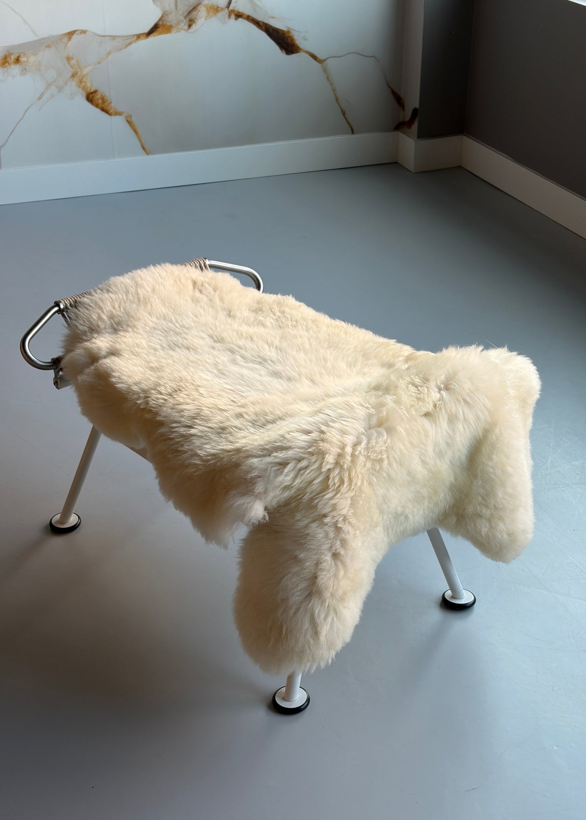 Unique "I Am Not White" Welsh Sheepskin