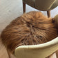 ONE OF A KIND Icelandic Medium Brown Sheepskin Chair Pad