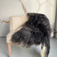 B Grade Black Long Wool Icelandic Sheepskin
