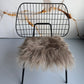B Grade Taupe Long Wool Icelandic Sheepskin Chair Pad