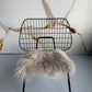 B Grade Nude Long Wool Icelandic Sheepskin Chair Pad