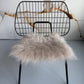 B Grade Nude Long Wool Icelandic Sheepskin Chair Pad