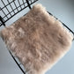 B Grade Nude Shorn Wool Icelandic Sheepskin Chair Pad