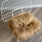 Camel Icelandic Sheepskin Chair Pad