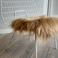 Camel Icelandic Sheepskin Chair Pad