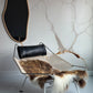 ONE OF A KIND Natural Bright Brown with White Icelandic Sheepskin