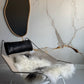 ONE OF A KIND White with Light Grey Spots Icelandic Sheepskin
