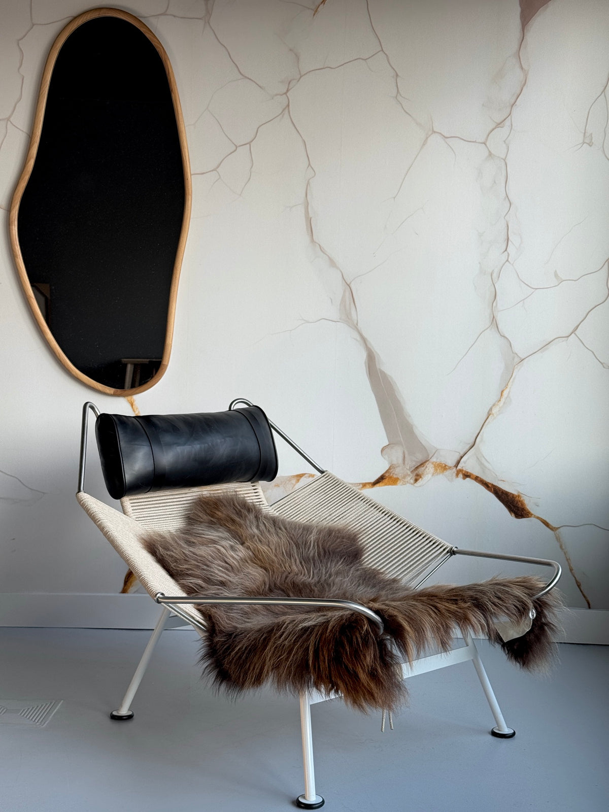 ONE OF A KIND Rare Rusty Brown Icelandic Sheepskin