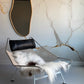 ONE OF A KIND White with single Brown spot Icelandic Sheepskin