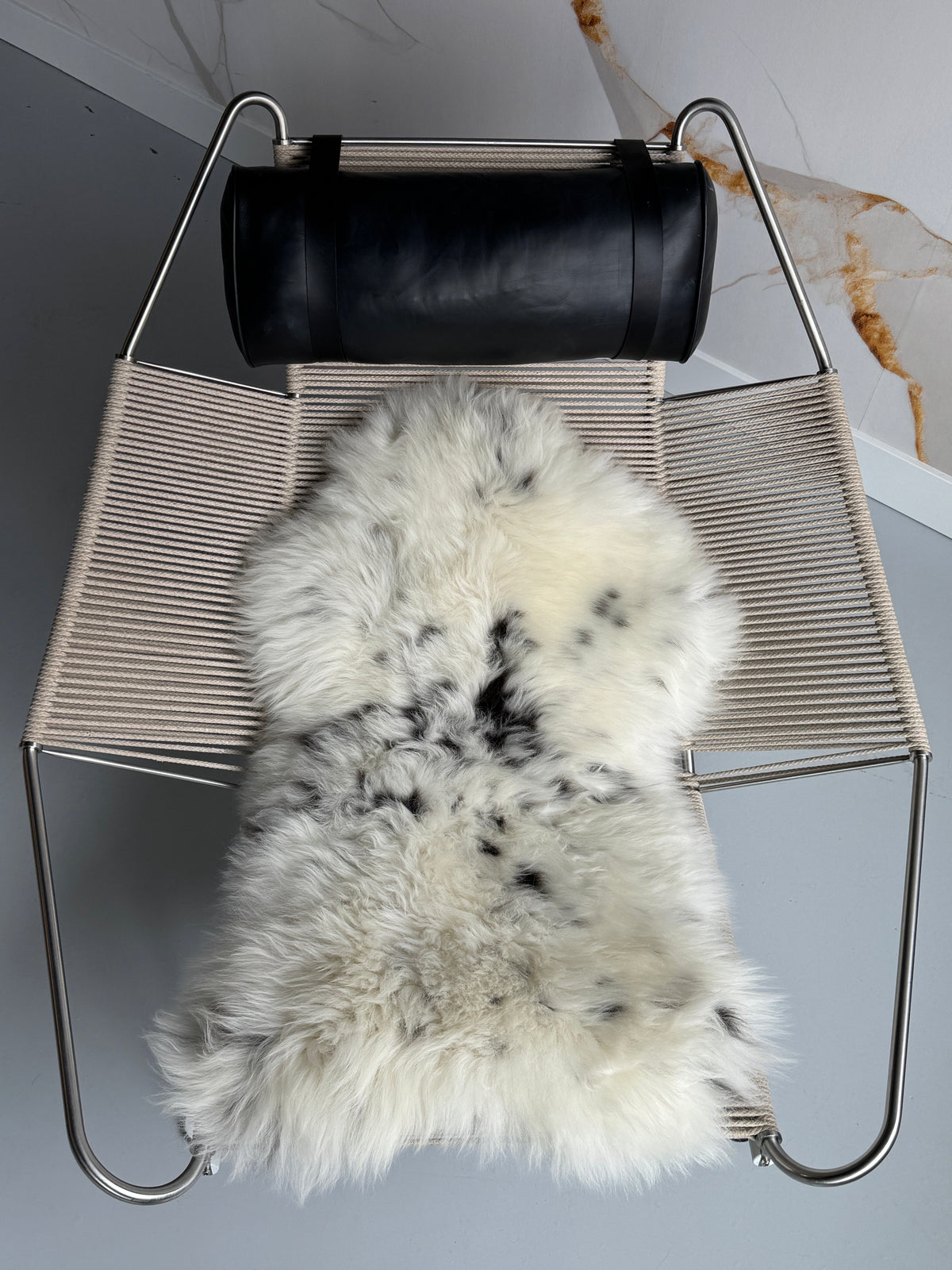 ONE OF A KIND Small Speckled Welsh Sheepskin