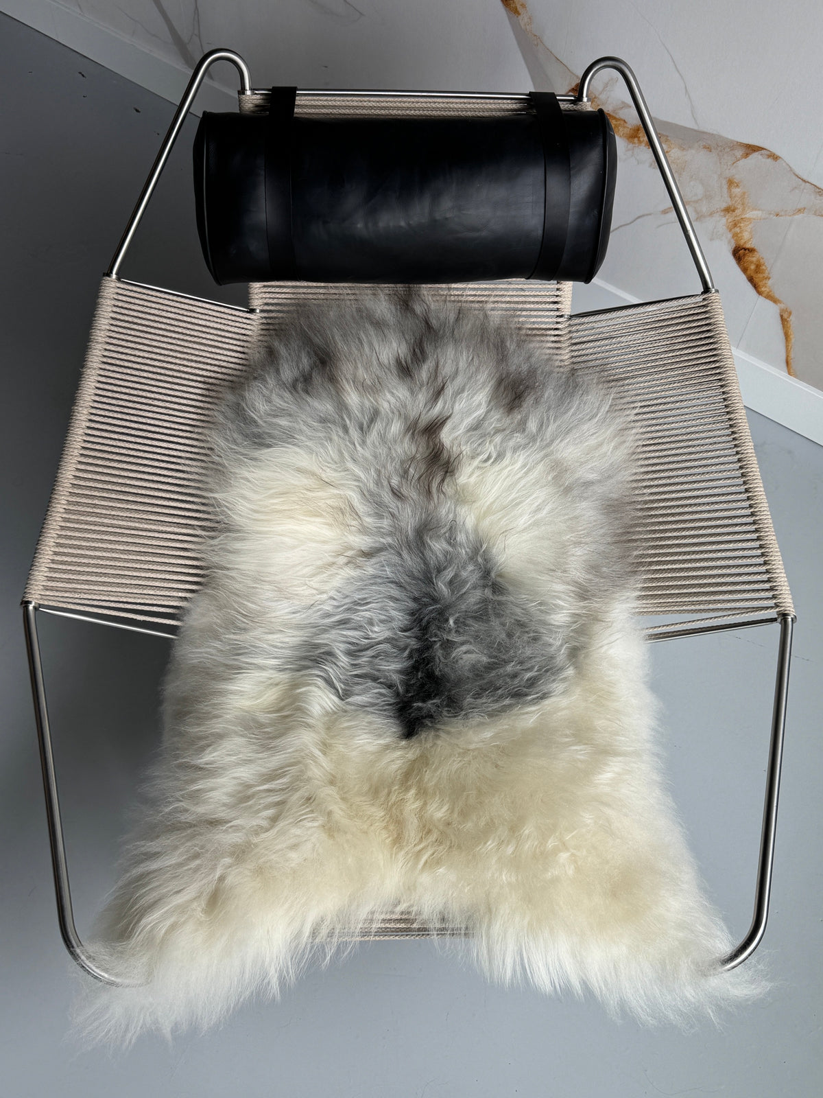 ONE OF A KIND Spotted Icelandic Sheepskin