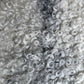 ONE OF A KIND White Medium Wool Gotland Sheepskin with baby grey