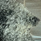 ONE OF A KIND Silver with Black Stripe Medium Wool Gotland Sheepskin