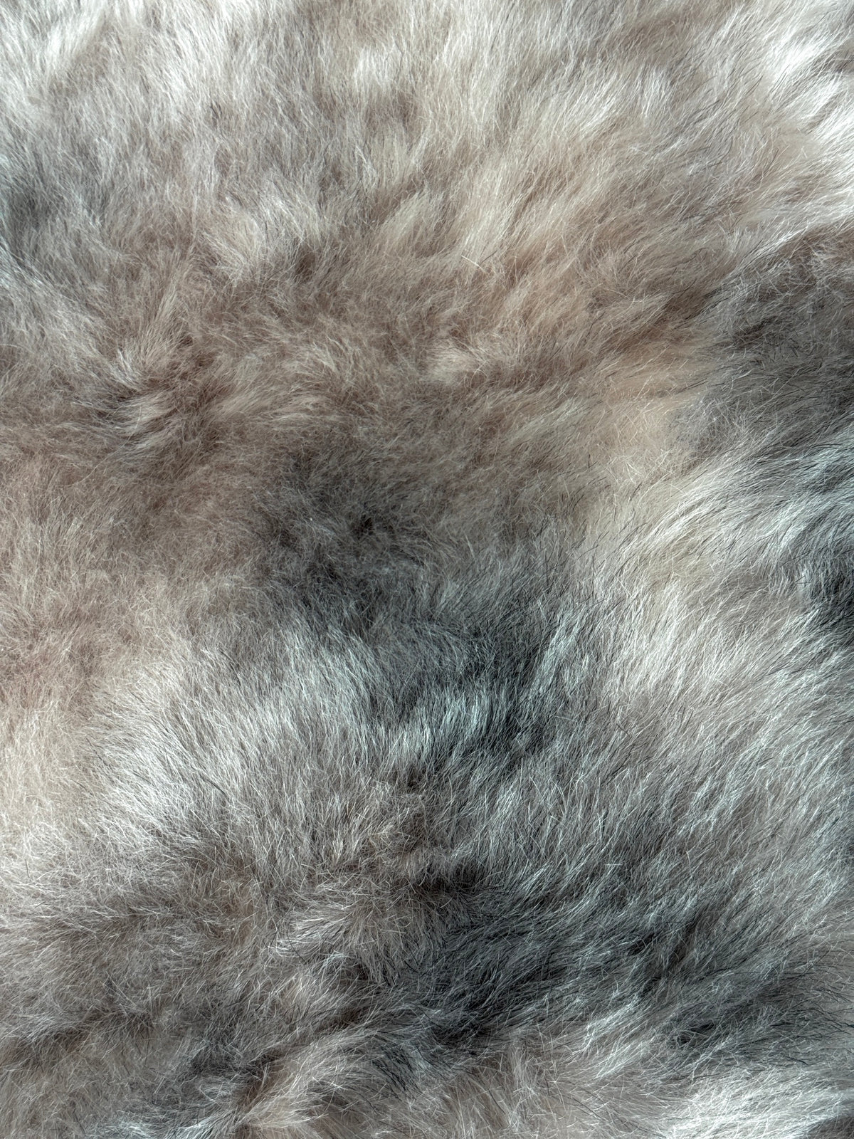 ONE OF A KIND Shorn Nude "Marble" Icelandic Sheepskin