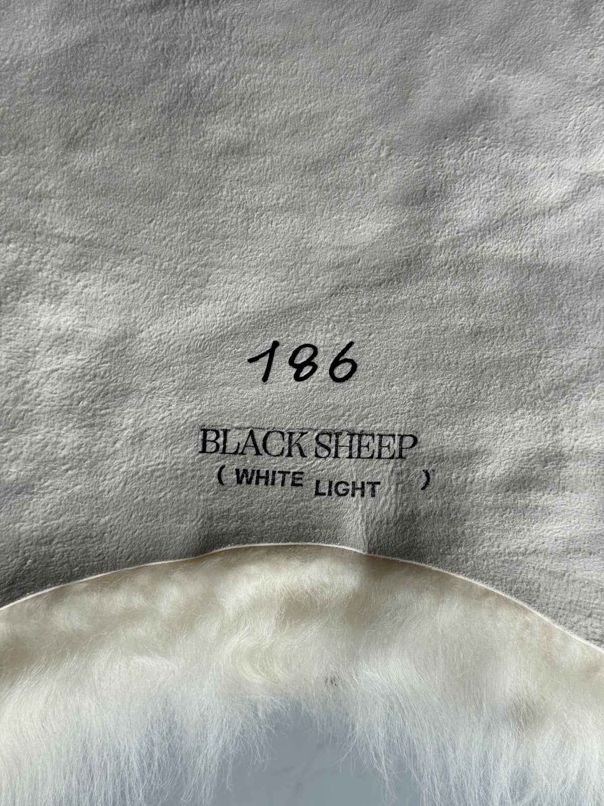 ONE OF A KIND Spotted Icelandic Sheepskin