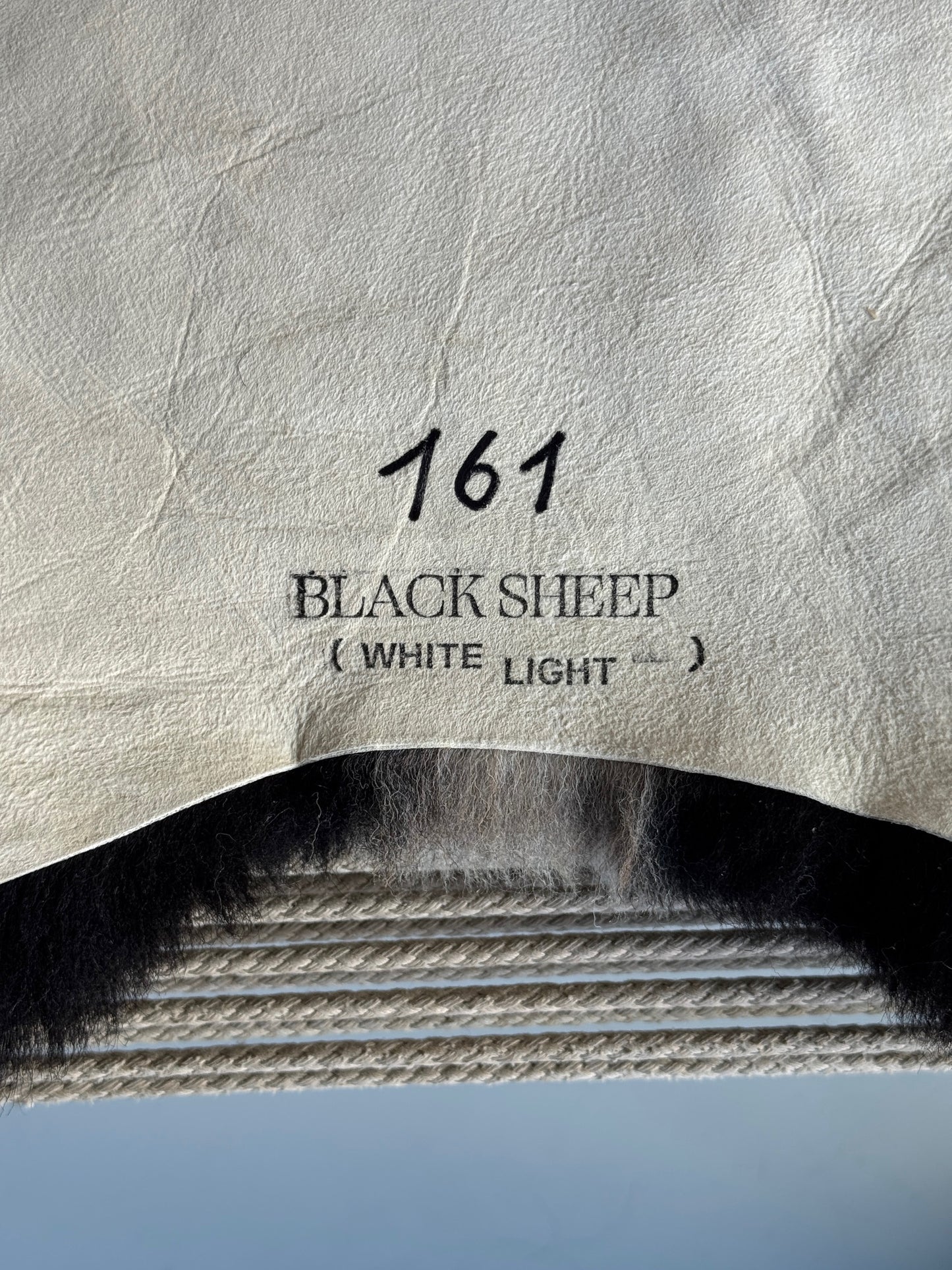 ONE OF A KIND Small Welsh Torddu Sheepskin