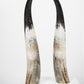 Ankole Dark Decorative Horn Set - Black Sheep (White Light)