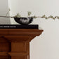 Ankole Horn Dark Round Bowl - Black Sheep (White Light)