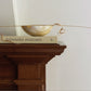 Ankole Horn Light Round Bowl - Black Sheep (White Light)