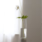 Empress Green Marble and Glass Vase - Black Sheep (White Light)