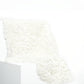 White Short Wool Gotland Sheepskin - Black Sheep (White Light)